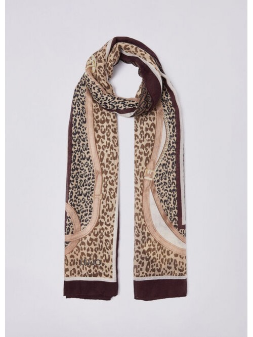 Liu Jo Foulard Stampa Animalier Mod. 2F6063T2745/ 91718