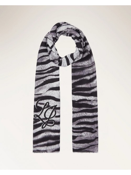 Liu Jo Foulard Stampa Animalier Con Logo Mod. 2F6067T2745/ 22222