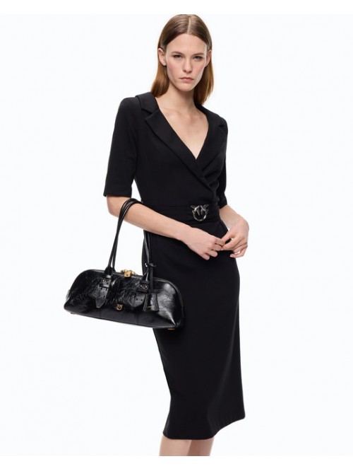Pinko Abito Midi Aderente Con Cintura Mod. ARNEBIA/ Z99